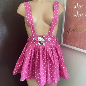 Hello Kitty Suspender Skirt